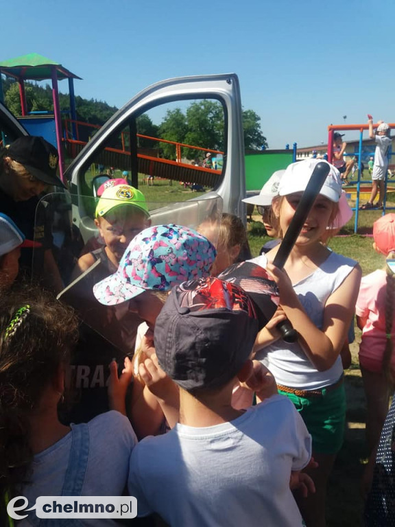 Sapersko-strażacki Dzień Dziecka na łonie natury