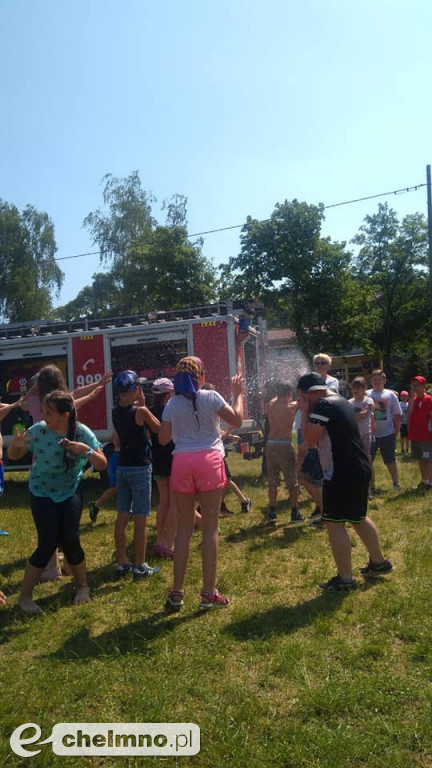 Sapersko-strażacki Dzień Dziecka na łonie natury