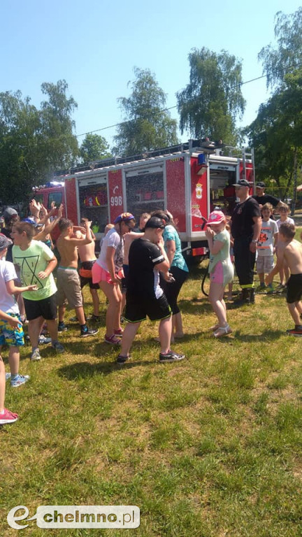 Sapersko-strażacki Dzień Dziecka na łonie natury