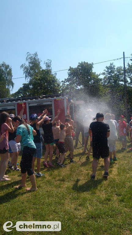 Sapersko-strażacki Dzień Dziecka na łonie natury