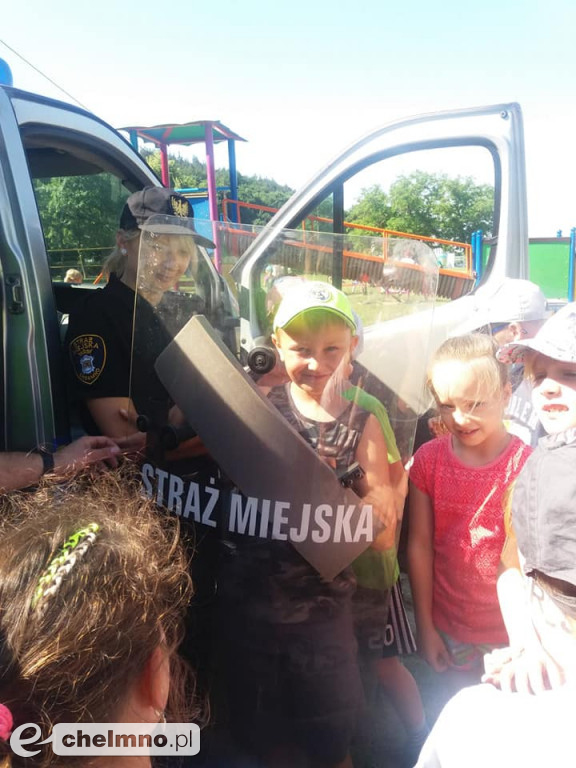 Sapersko-strażacki Dzień Dziecka na łonie natury