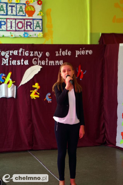 Konkurs o -Złote Pióro Burmistrza Miasta Chełmna
