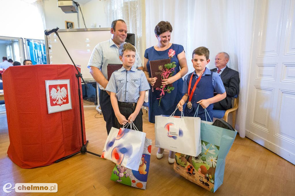 Marszałek Piotr Całbecki z wizytą w gminie Unisław