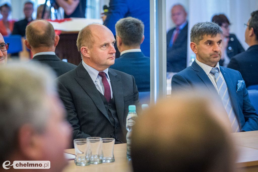 Marszałek Piotr Całbecki z wizytą w gminie Unisław