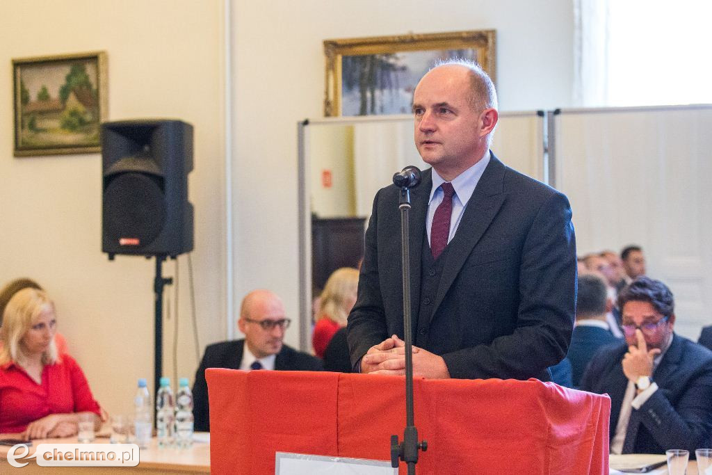 Marszałek Piotr Całbecki z wizytą w gminie Unisław