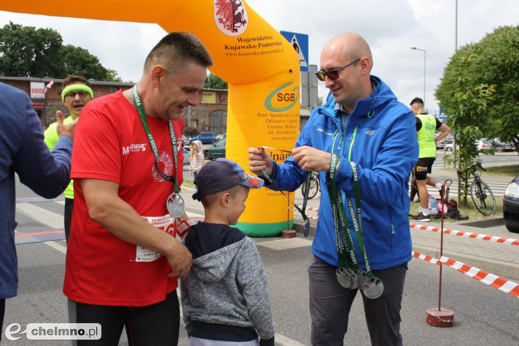 XV Półmaraton Unisławski oraz na dystansie 10 km