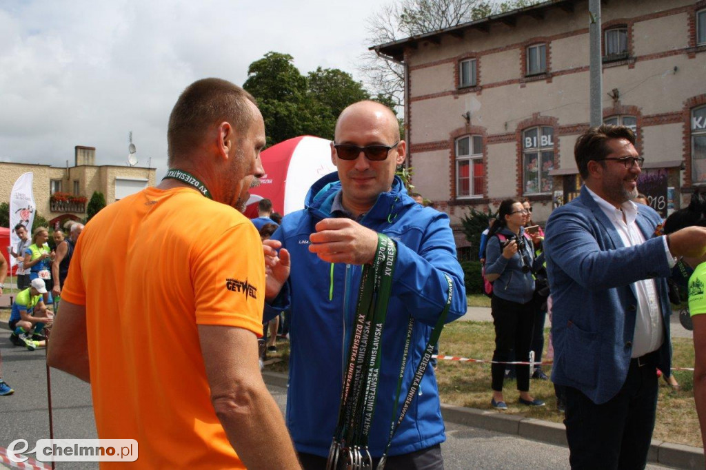 XV Półmaraton Unisławski oraz na dystansie 10 km