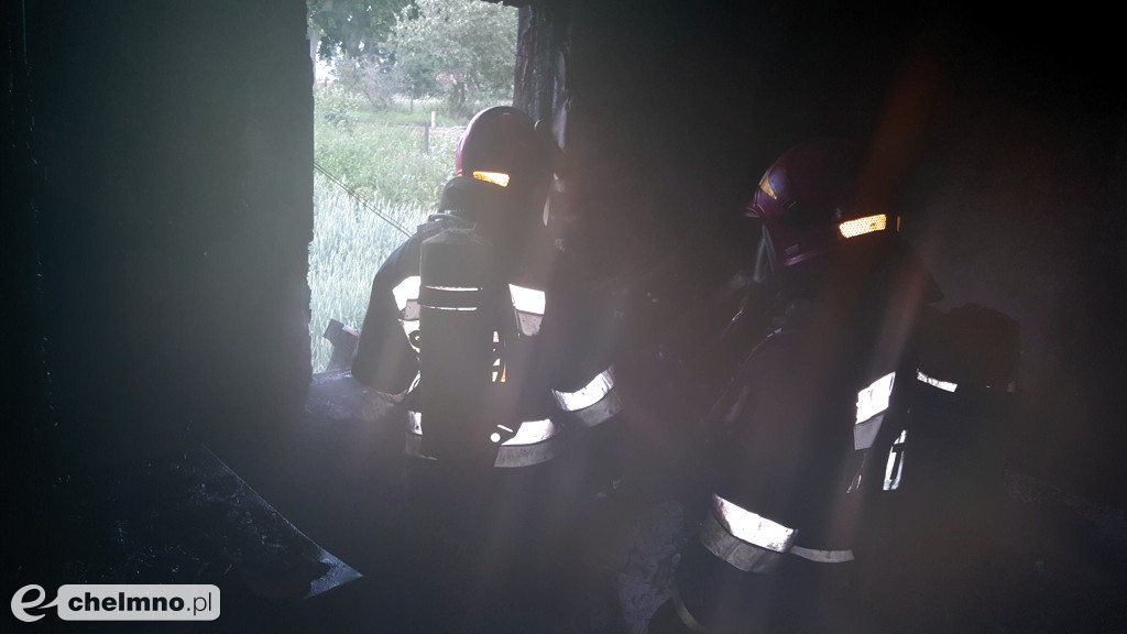 Sporo dymu i jeszcze więcej strachu - pożar z ostatniej chwili