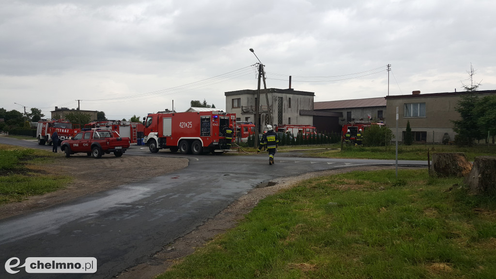 Sporo dymu i jeszcze więcej strachu - pożar z ostatniej chwili