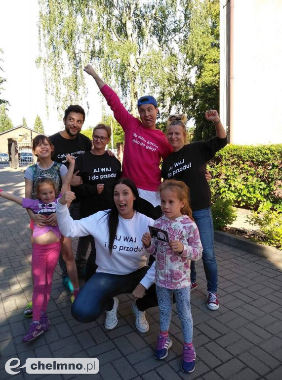 Wizyta aktorów teatralnych w Domu Dziecka w Chelmnie