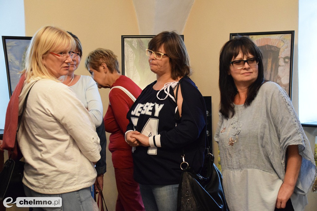 W kolorowych barwach - wernisaż twórczości UTW