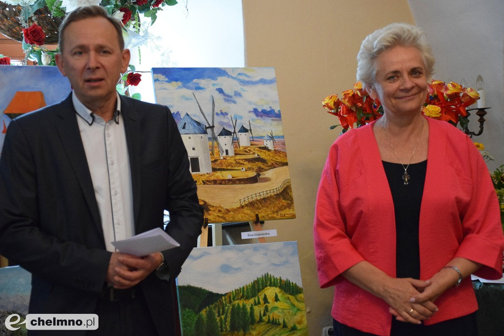 W kolorowych barwach - wernisaż twórczości UTW