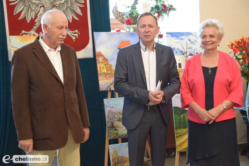 W kolorowych barwach - wernisaż twórczości UTW