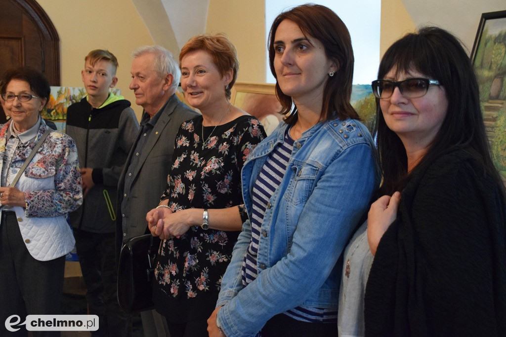 W kolorowych barwach - wernisaż twórczości UTW