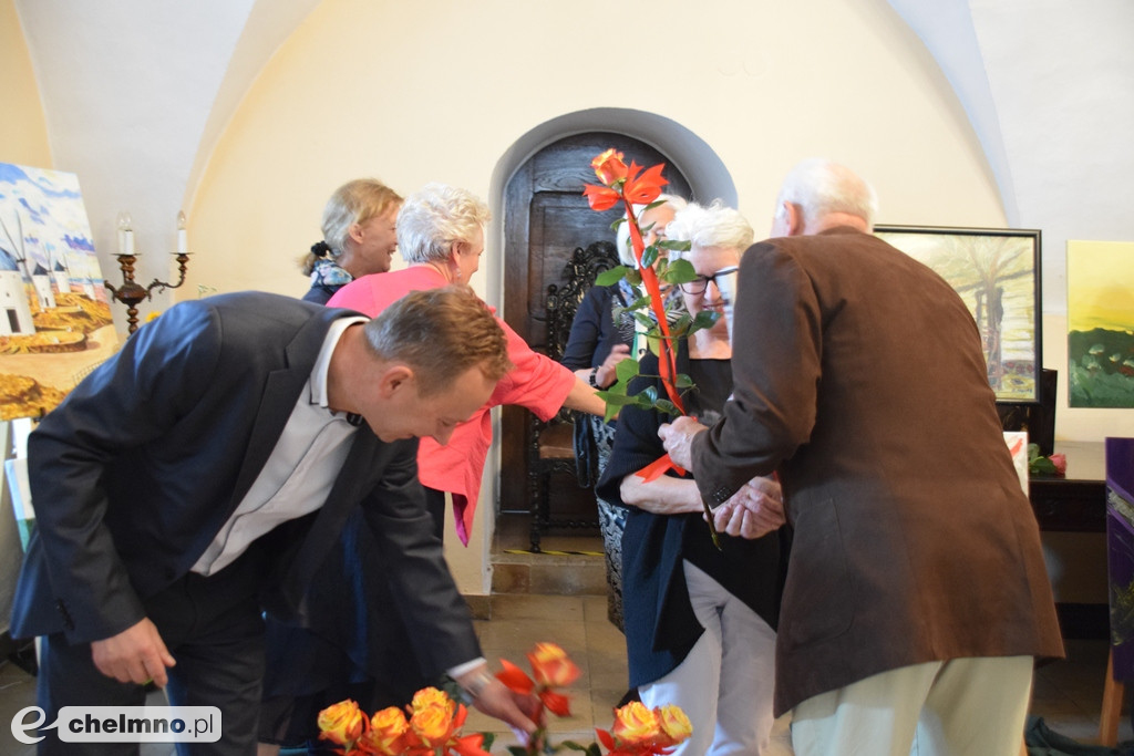 W kolorowych barwach - wernisaż twórczości UTW