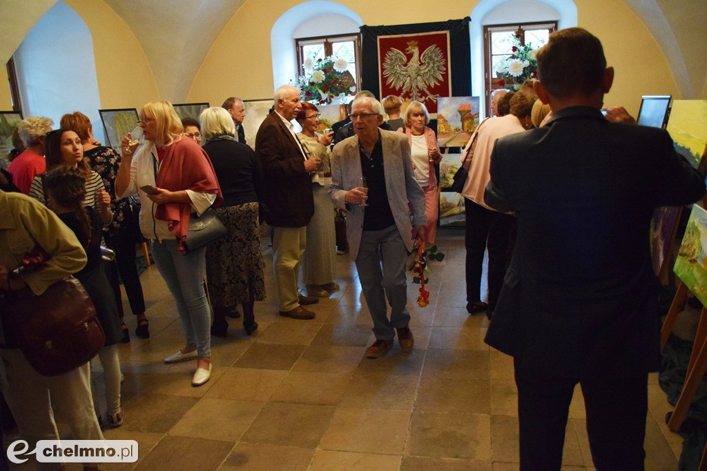 W kolorowych barwach - wernisaż twórczości UTW