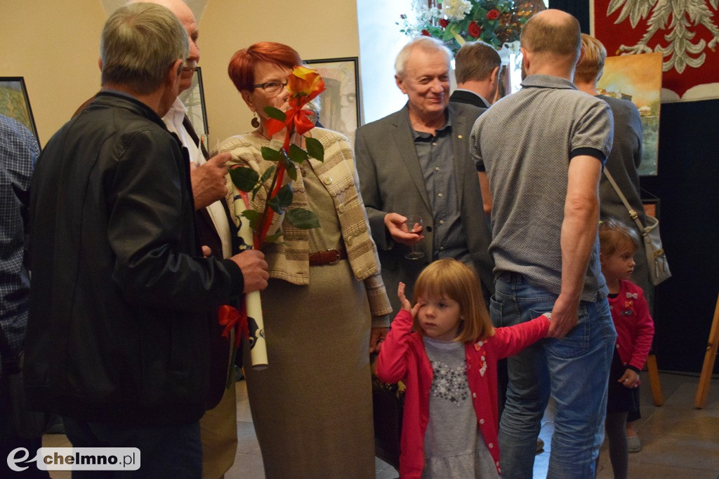 W kolorowych barwach - wernisaż twórczości UTW