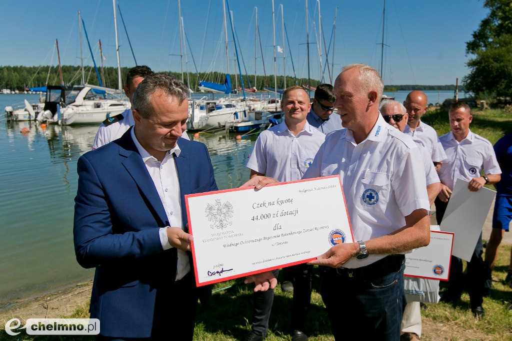 Kolejne wsparcie dla WOPR z regionu
