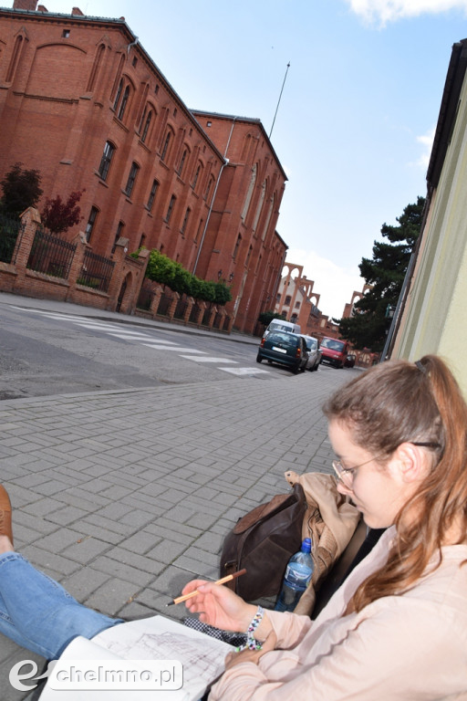 Piękne Chełmno pod pędzlem studentów architektury