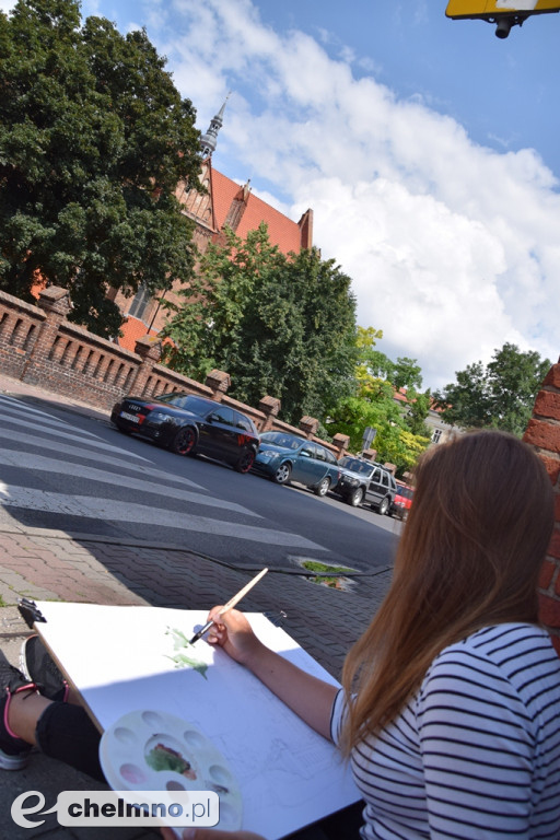 Piękne Chełmno pod pędzlem studentów architektury