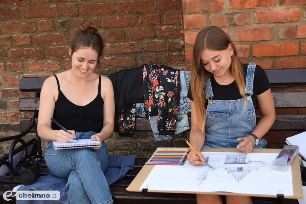 Piękne Chełmno pod pędzlem studentów architektury