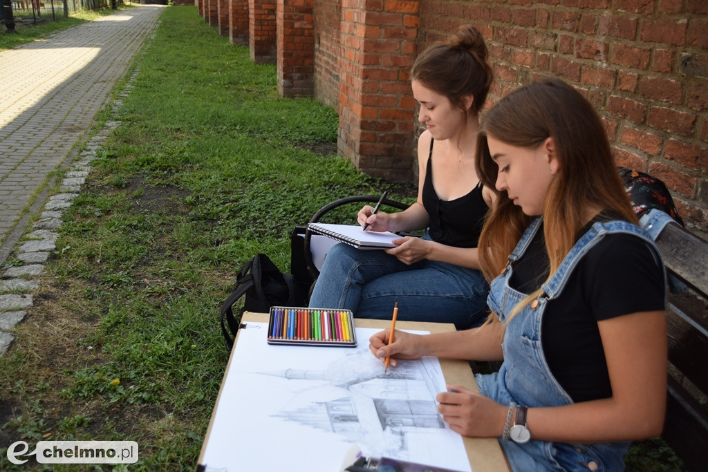 Piękne Chełmno pod pędzlem studentów architektury