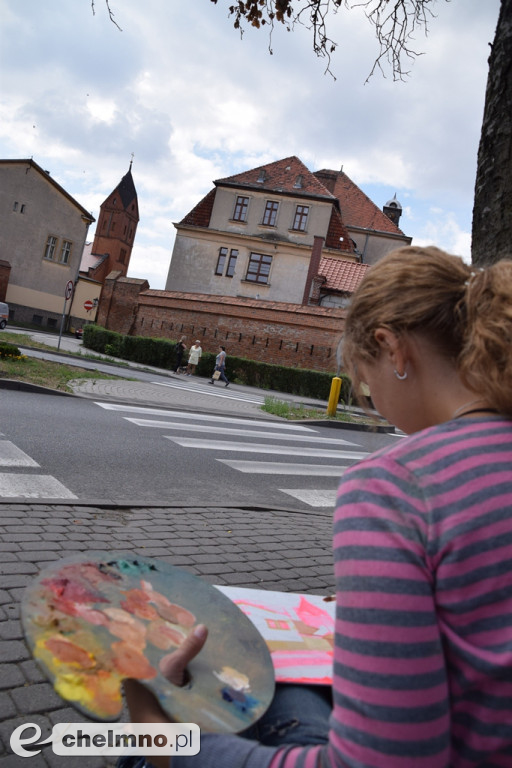 Piękne Chełmno pod pędzlem studentów architektury