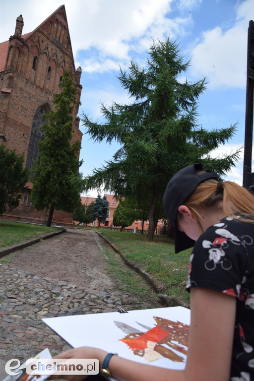 Piękne Chełmno pod pędzlem studentów architektury