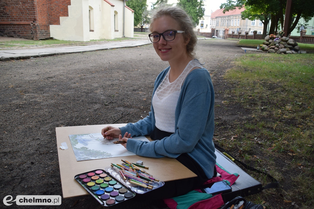 Piękne Chełmno pod pędzlem studentów architektury