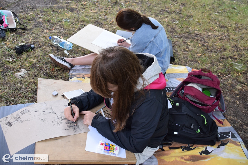 Piękne Chełmno pod pędzlem studentów architektury
