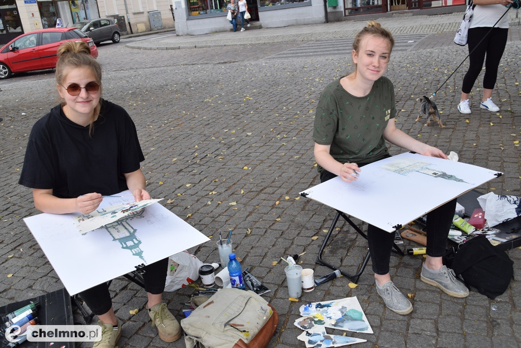 Piękne Chełmno pod pędzlem studentów architektury