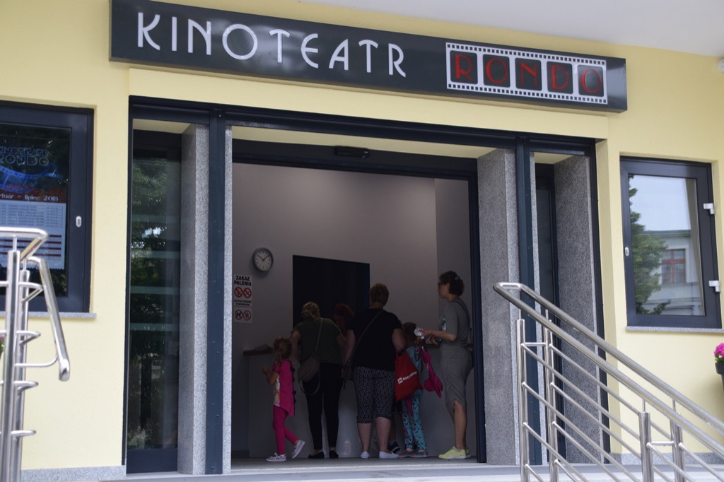 Dzisiaj odbył się pierwszy seans filmowy w Kinie Rondo