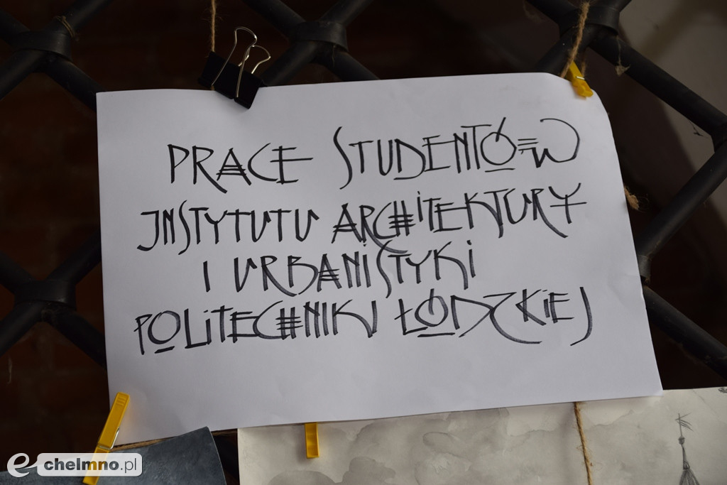Wystawa poplenerowa Studentów Architektury w Chełmnie