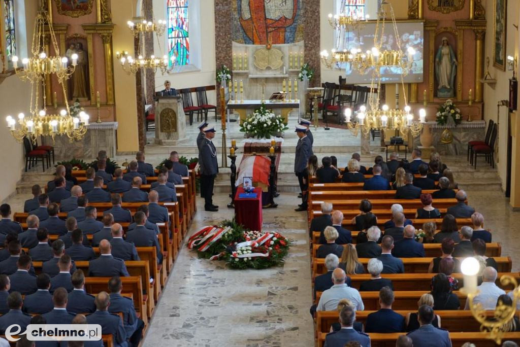 Pożegnanie Policjanta asp. Marka Mieczkowskiego
