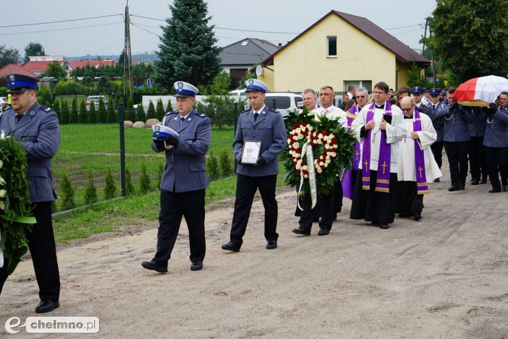 Pożegnanie Policjanta asp. Marka Mieczkowskiego
