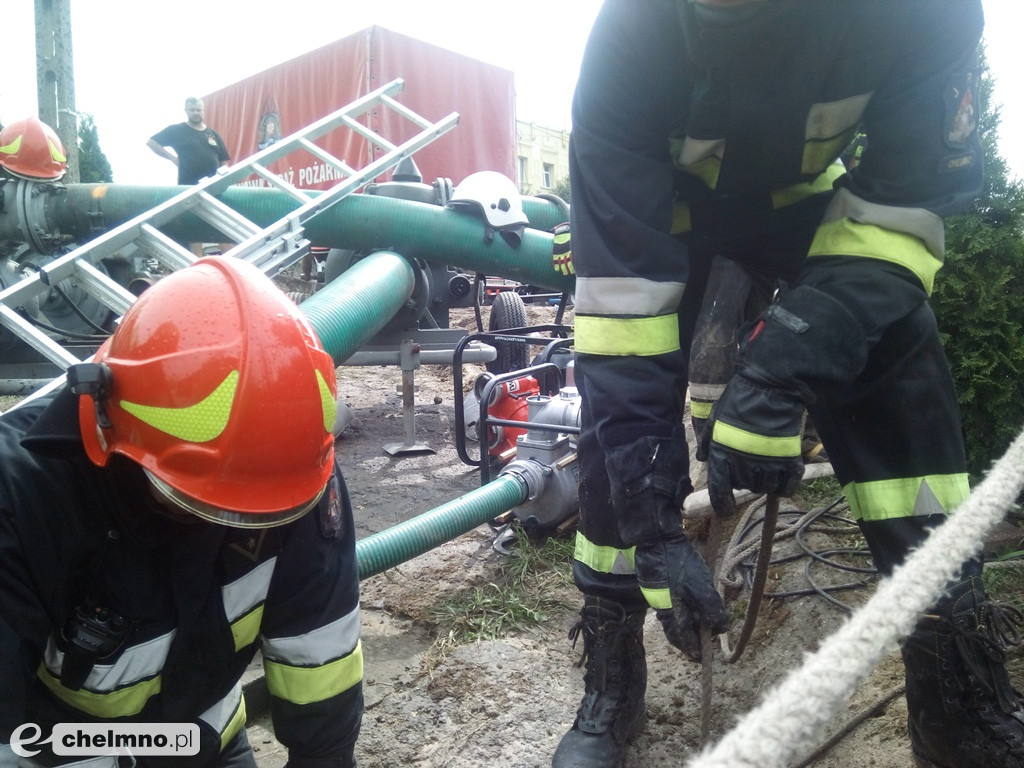 Upały i burze przyczyniły się do interwencji strażaków w weekend