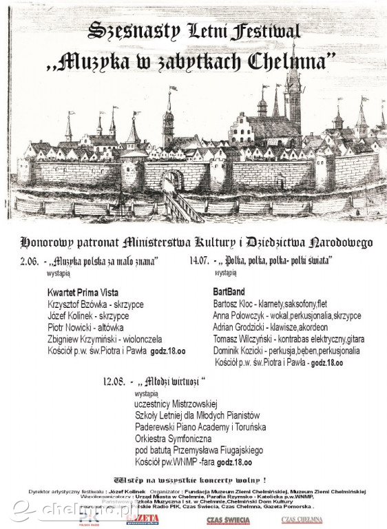 12.08: Koncert ?Młodzi Wirtuozi? w chełmińskiej FARZE