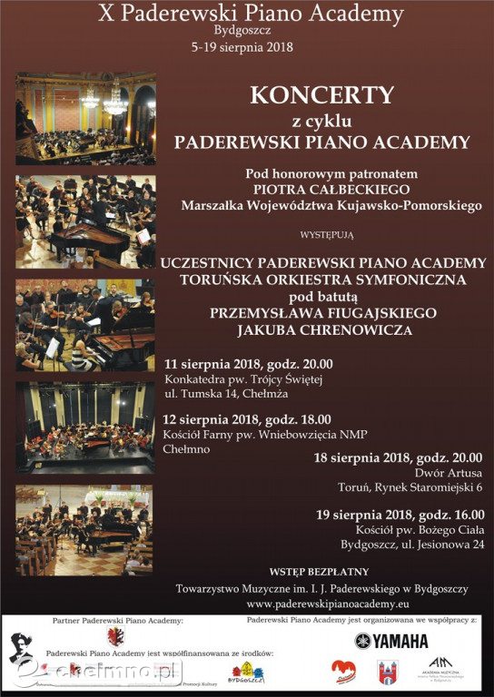 12.08: Koncert ?Młodzi Wirtuozi? w chełmińskiej FARZE
