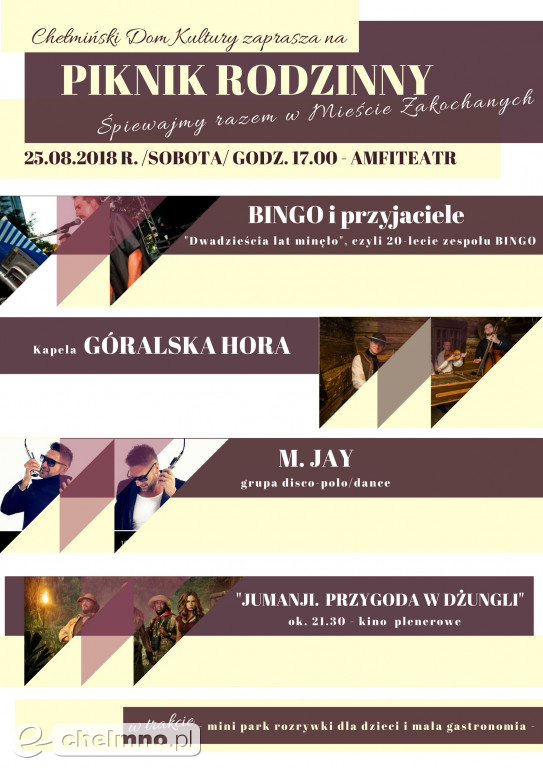 Śpiewajmy razem w Mieście Zakochanych- Piknik Rodzinny