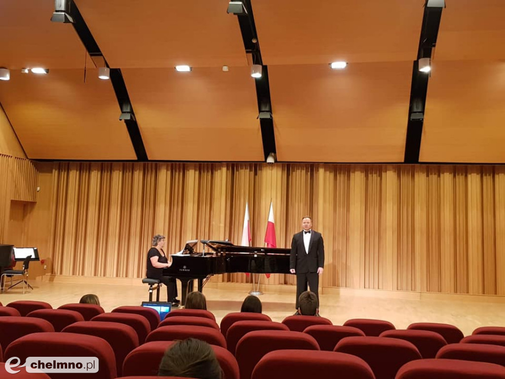 Michał Rajewski III nagroda w Konkursie Sztuki Wokalnej