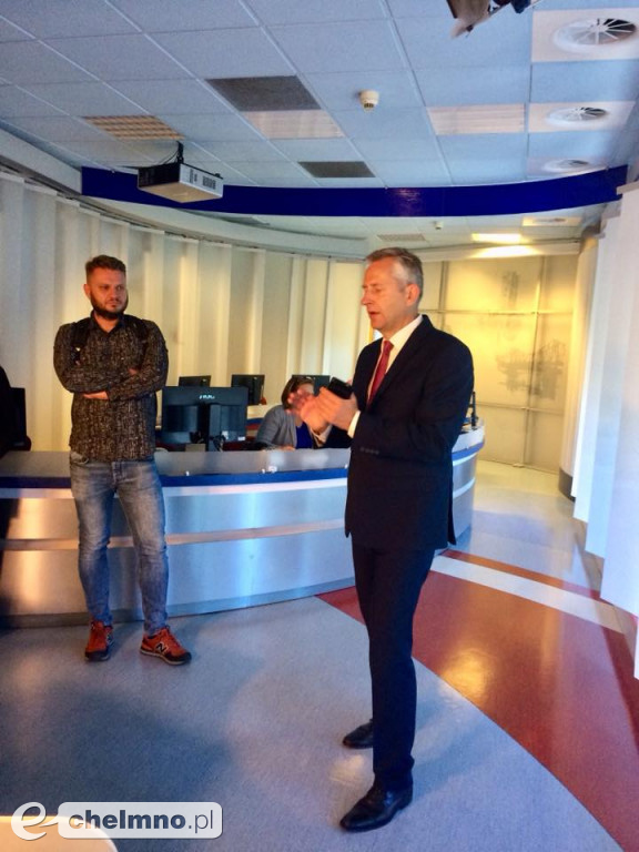 Ciekawi nowych doświadczeń odwiedzili telewizję