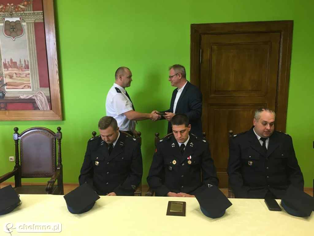 Nowy sprzęt dla Ochotniczej Straży Pożarnej w Chełmnie