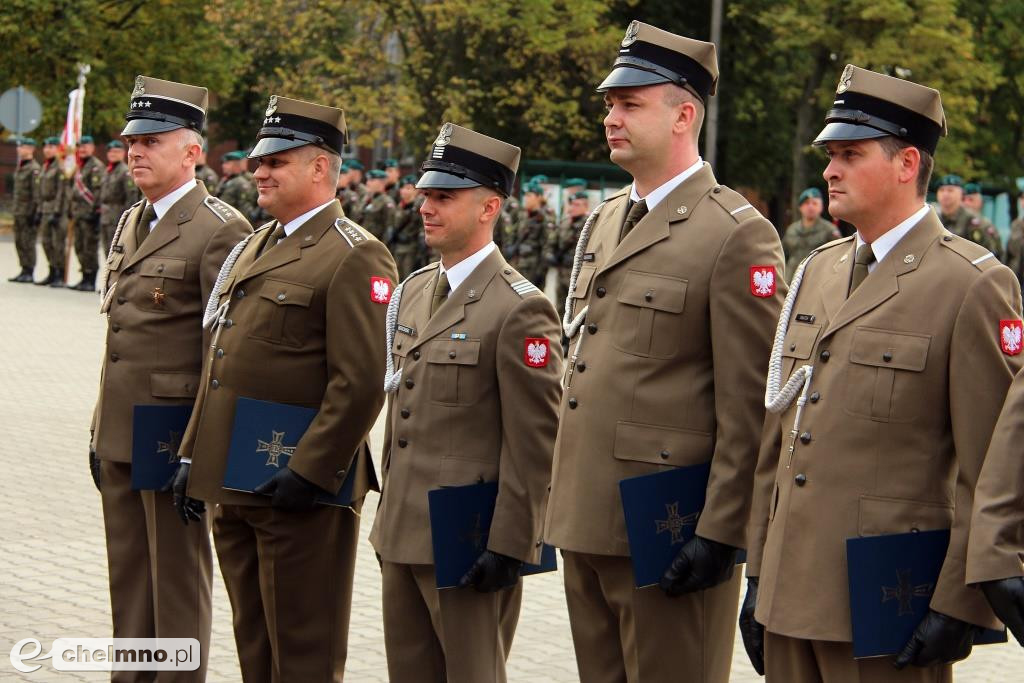 Uroczyste wręczenie broni elewom w 3. WBDM