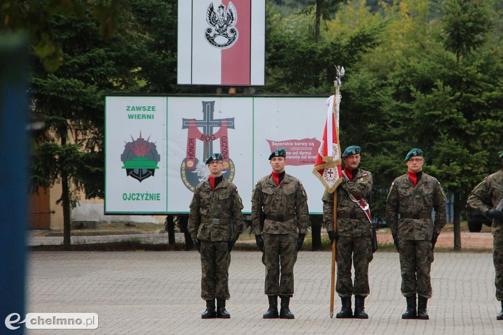 Uroczyste wręczenie broni elewom w 3. WBDM