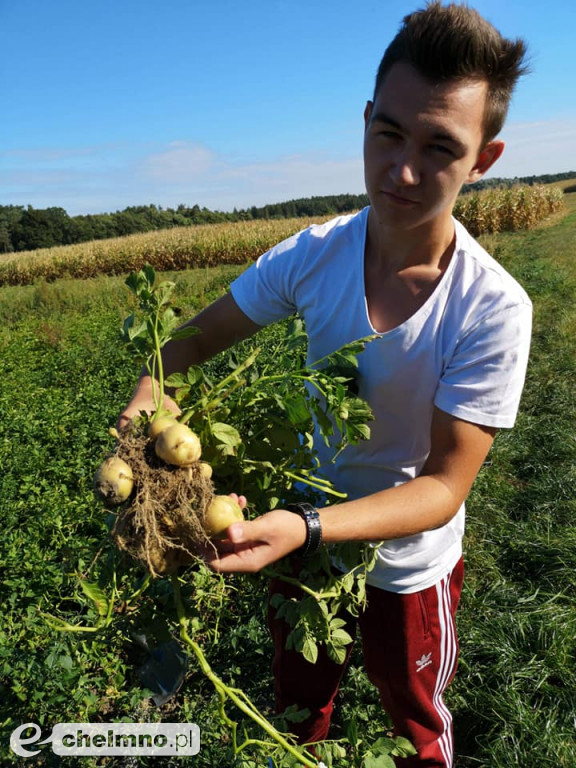 Praktyczne zajęcia w terenie uczniów z Grubna