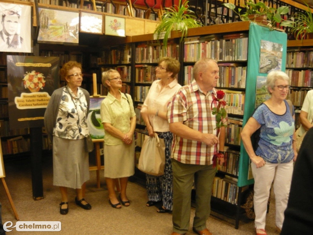Pięknie malują i pokazali swoje prace w Bibliotece