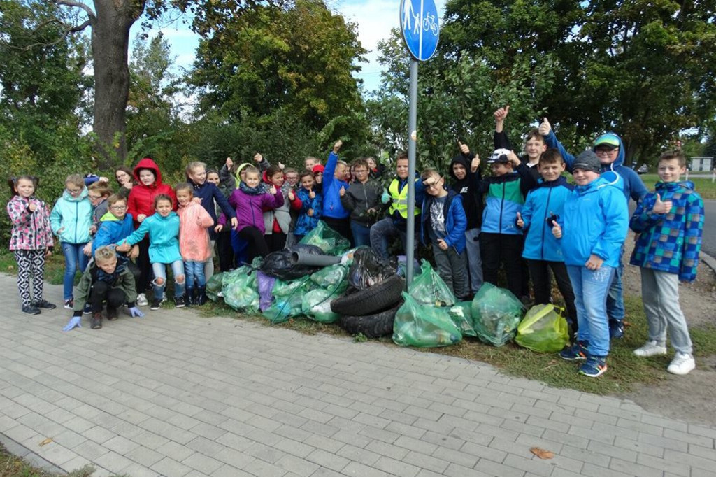 Coroczny udział Czwórkowiczów w akcji Sprzątania Świata