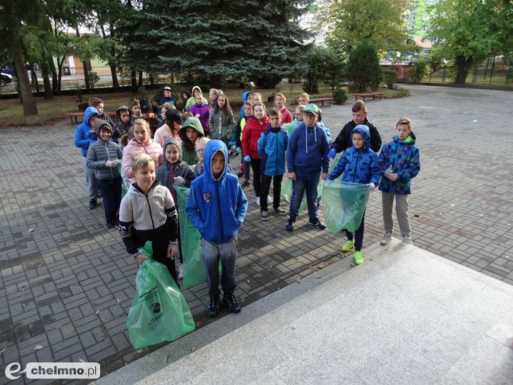 Coroczny udział Czwórkowiczów w akcji Sprzątania Świata