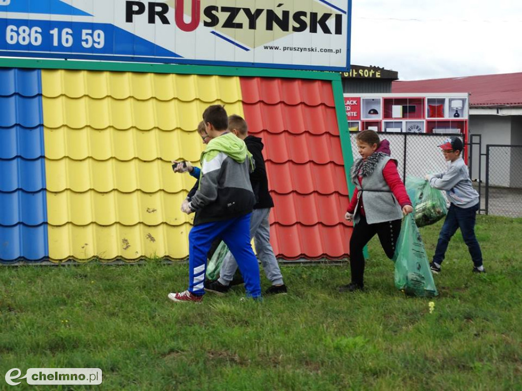 Coroczny udział Czwórkowiczów w akcji Sprzątania Świata