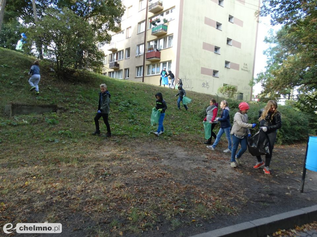 Coroczny udział Czwórkowiczów w akcji Sprzątania Świata